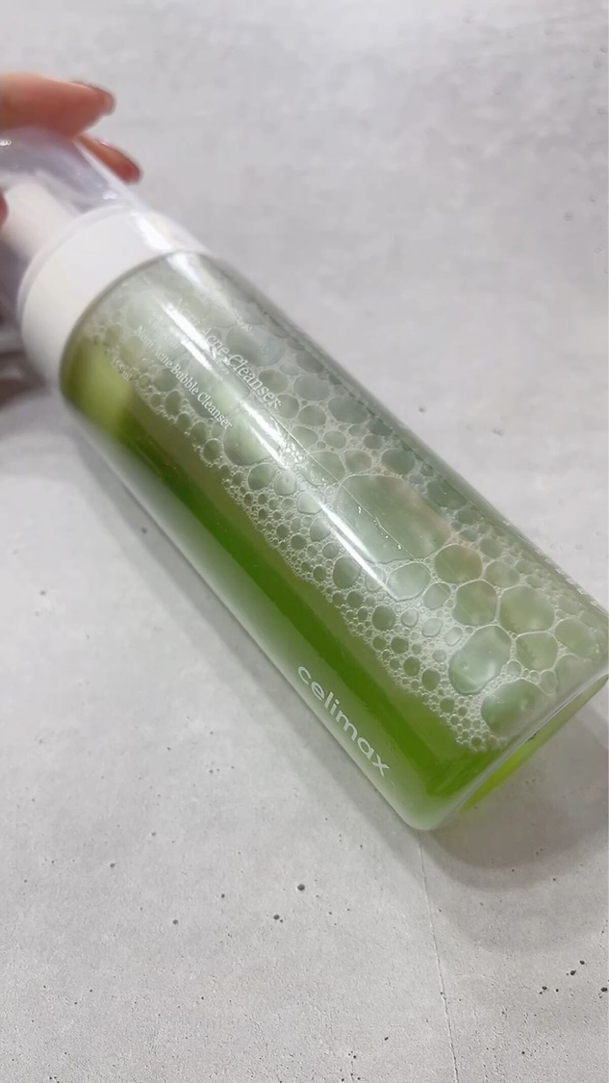 ザリアルノニアクネバブルクレンザー/celimax/泡洗顔を使ったクチコミ（2枚目）