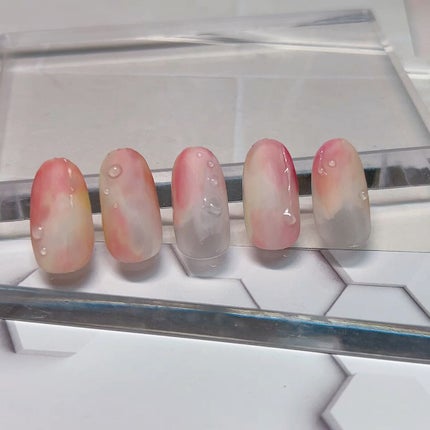 チャームオンノンワイプジェル/agehagel/ジェルネイルの人気ショート動画