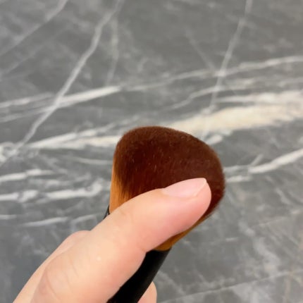 Mini Maru メイクファンデーションブラシ/貝印/メイクブラシを使ったクチコミ(6枚目)
