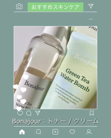 グリーンティーウォーターボムトナー/Bonajour/化粧水の人気ショート動画
