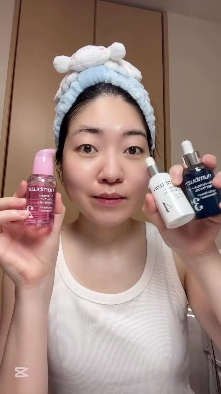 3番 ブルーバイオレチノール3D毛穴アンプル/numbuzin/美容液の人気ショート動画