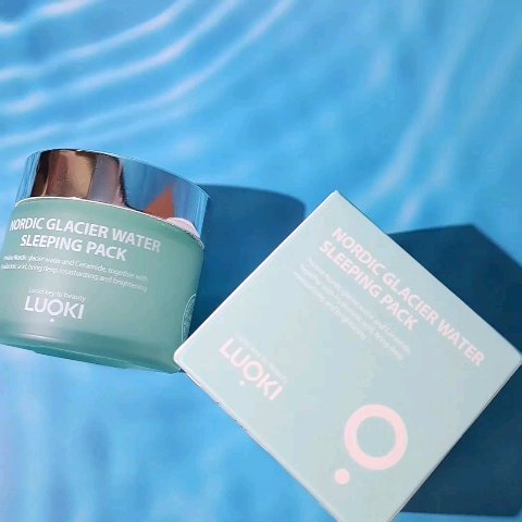 ノルディック氷河水スリーピングパック/LUOKI/フェイスクリームの人気ショート動画