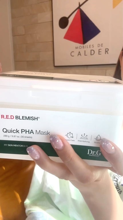 レッドブレミッシュクイックPHAシートマスク/Dr.G/シートマスク・パックの人気ショート動画
