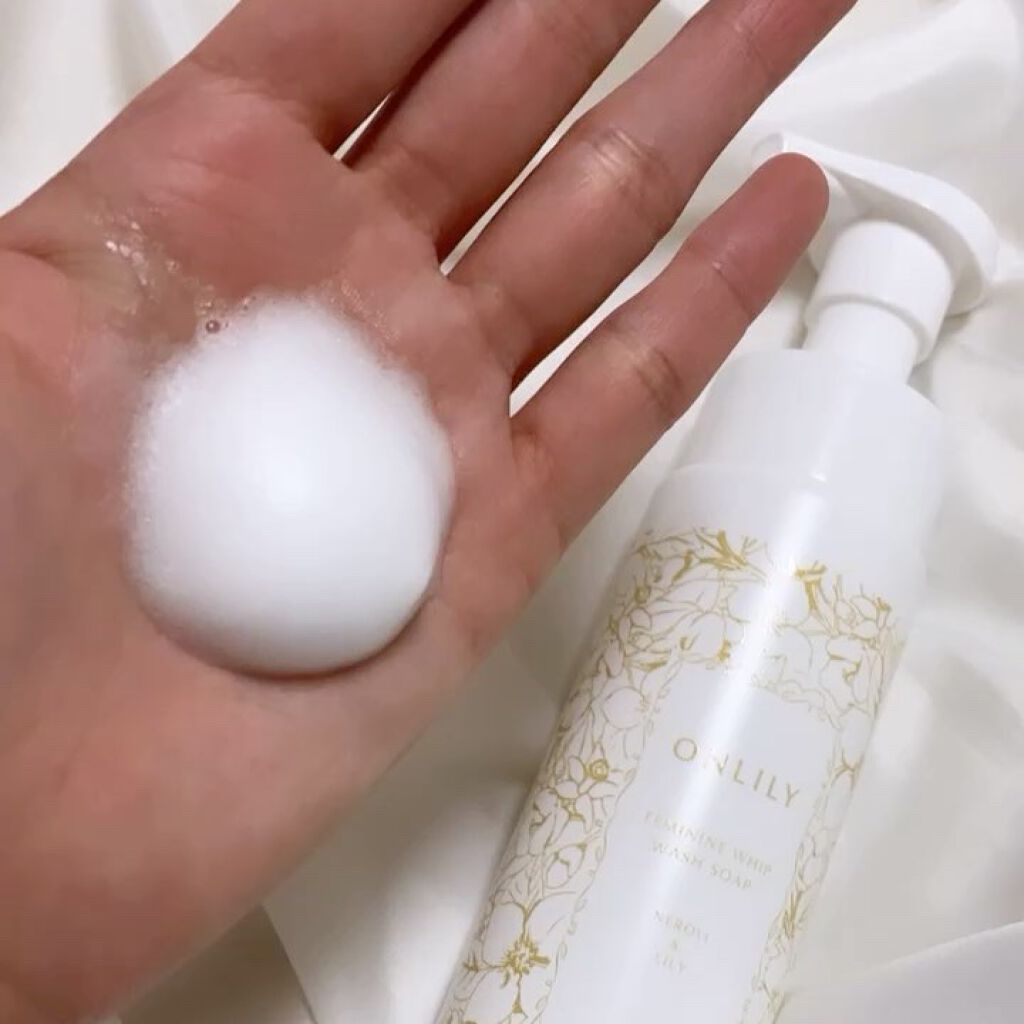 onlilyフェミニンホイップウォッシュソープ/ONLILY/デリケートゾーンケアの動画クチコミ3つ目