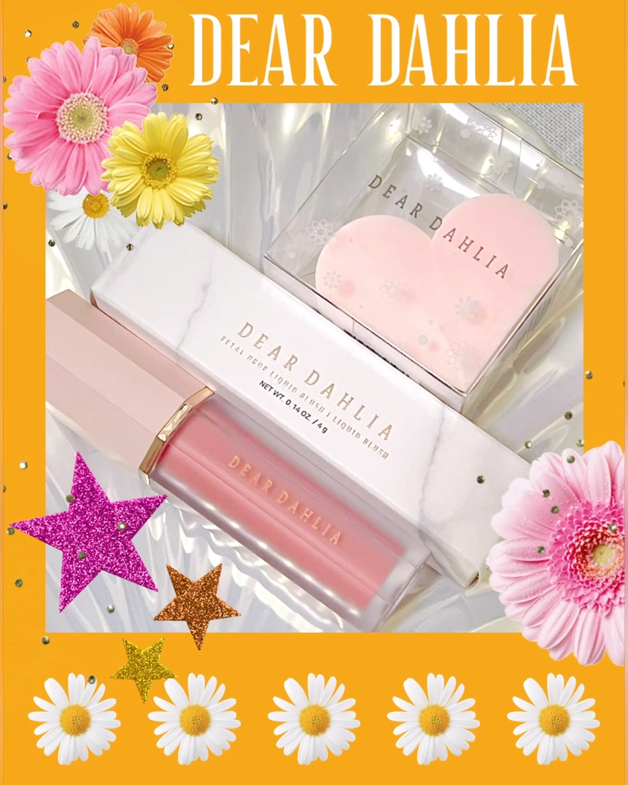 ペタルドロップリキッドブラッシャー/DEAR DAHLIA/リキッドチークを使ったクチコミ（1枚目）