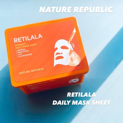 レチララ デイリーシートマスク/ネイチャーリパブリック/シートマスク・パックの人気ショート動画