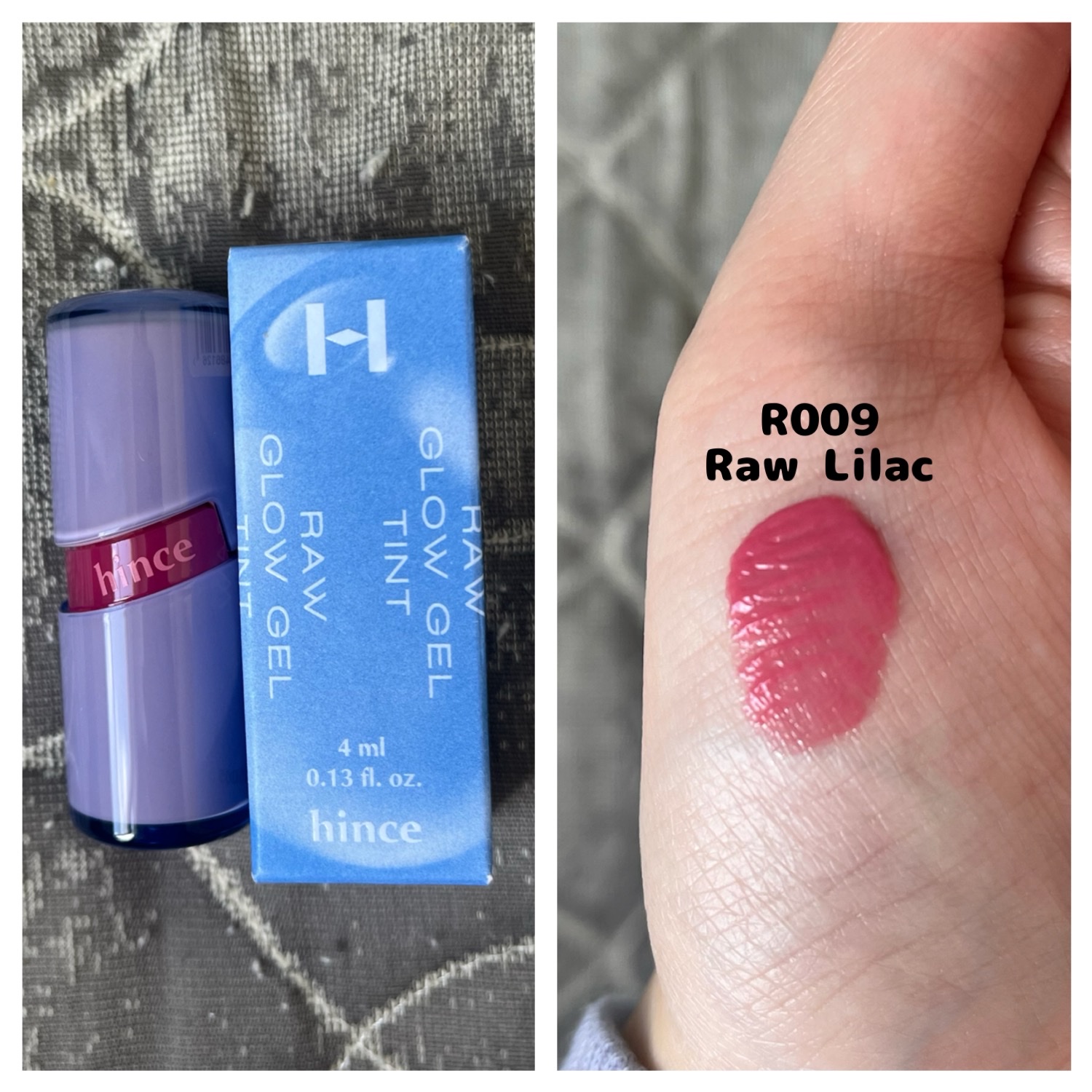 ロウグロウジェルティント/hince/リップティントを使ったクチコミ（1枚目）