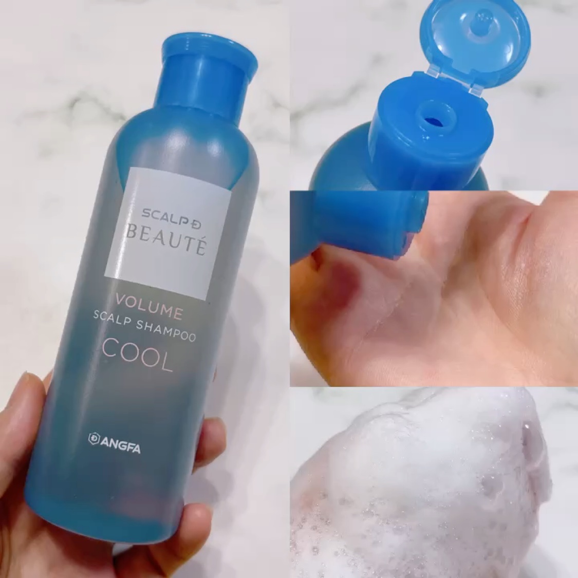 スカルプD ボーテ　スカルプシャンプー／トリートメントパック ボリューム クール/アンファー(スカルプD)/市販シャンプーを使ったクチコミ（2枚目）
