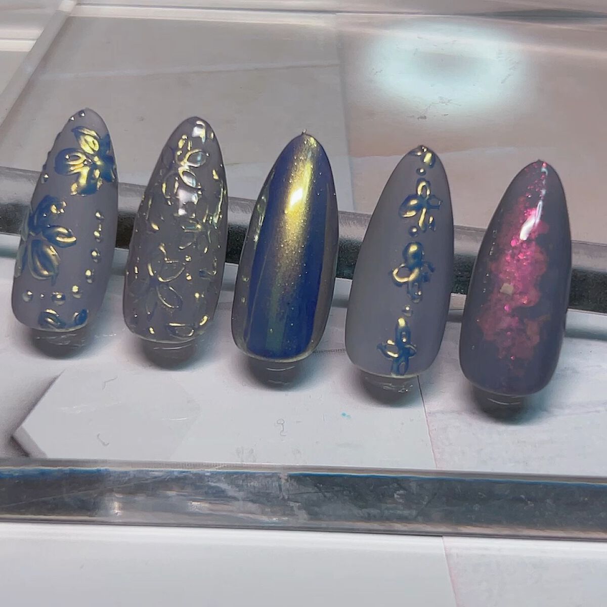 ダズリングパウダー/NAILTOWN/ネイル用品を使ったクチコミ（1枚目）