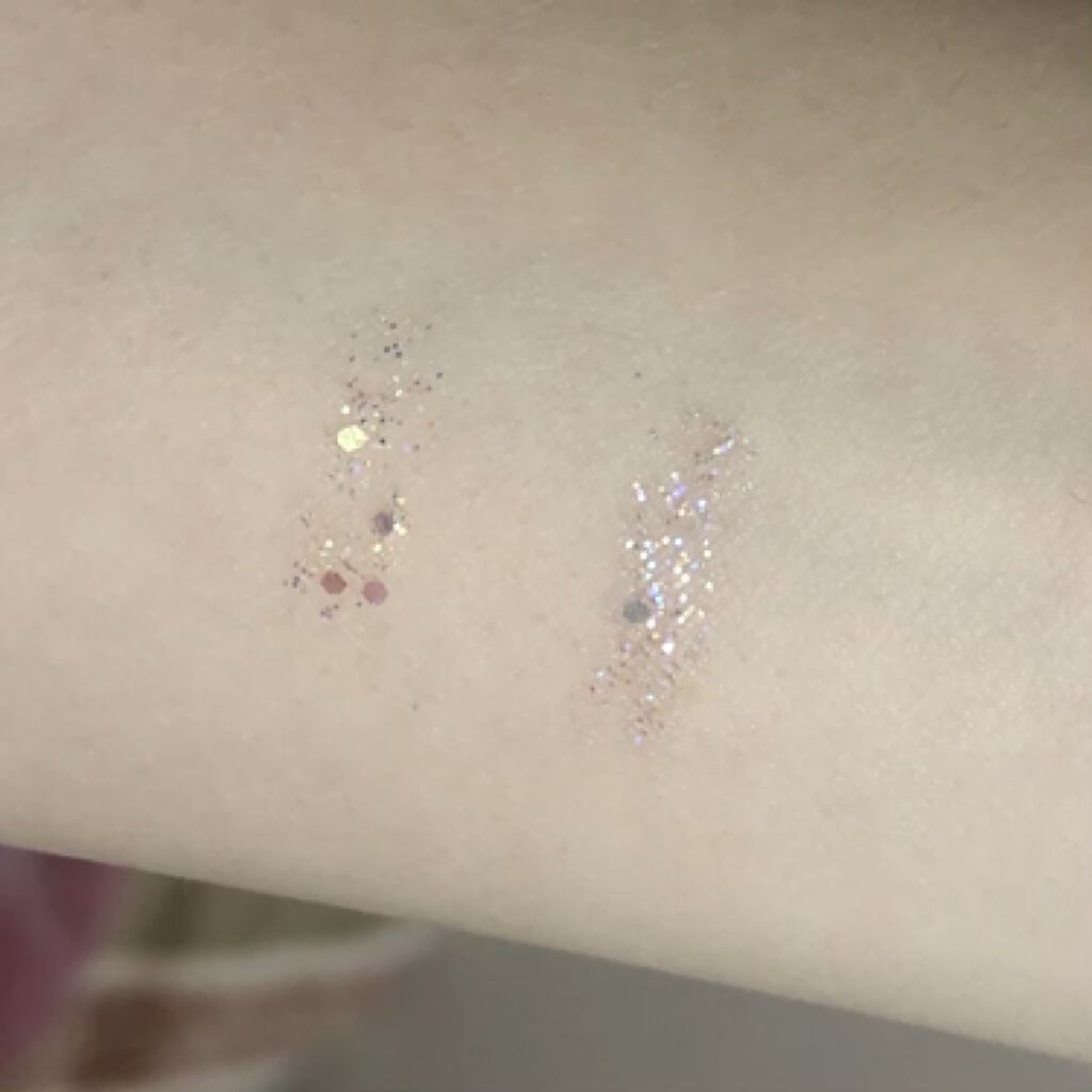 パールブリーアイグリッター/BLACK ROUGE/グリッターを使ったクチコミ（3枚目）