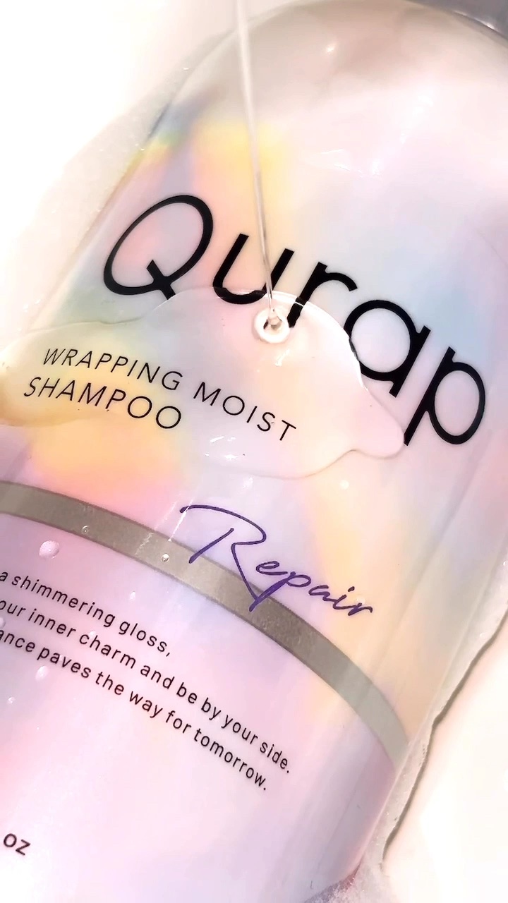 ラッピングモイストシャンプー/トリートメント/Qurap/市販シャンプーの人気ショート動画