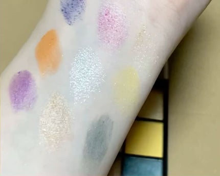 UR GLAM BLOOMING EYE COLOR PALETTE/U R GLAM/アイシャドウパレットを使ったクチコミ(3枚目)