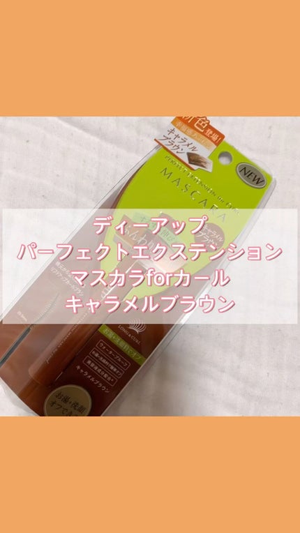 パーフェクトエクステンション マスカラ for カール/D-UP/マスカラを使ったクチコミ(1枚目)