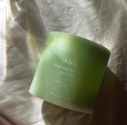 ドクダミカーミングタッチスポットパッド/Abib /トナーパッドの人気ショート動画