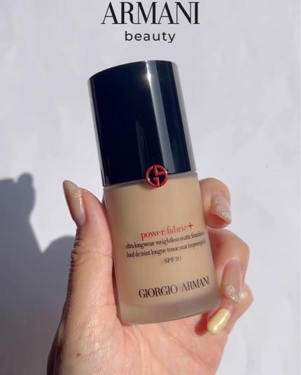 パワー ファブリック ファンデーション/ジョルジオ アルマーニ ビューティ/リキッドファンデーションを使ったクチコミ(2枚目)