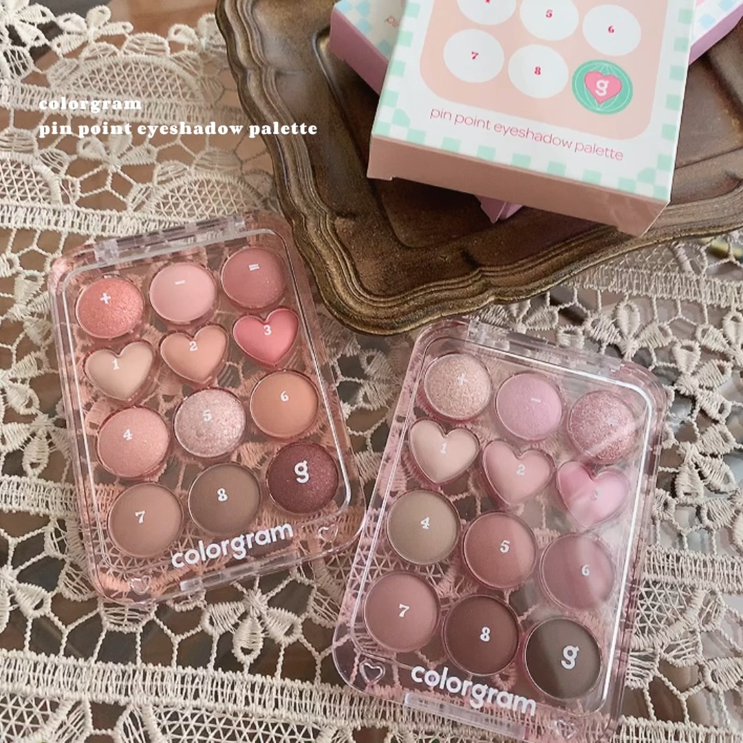 目元チュートリアルアイパレット/Colorgram/アイシャドウパレットを使ったクチコミ（1枚目）