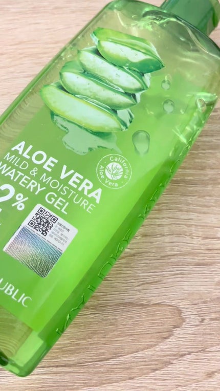 マイルド&モイスチャーアロエジェル/ネイチャーリパブリック/ボディローションの人気ショート動画