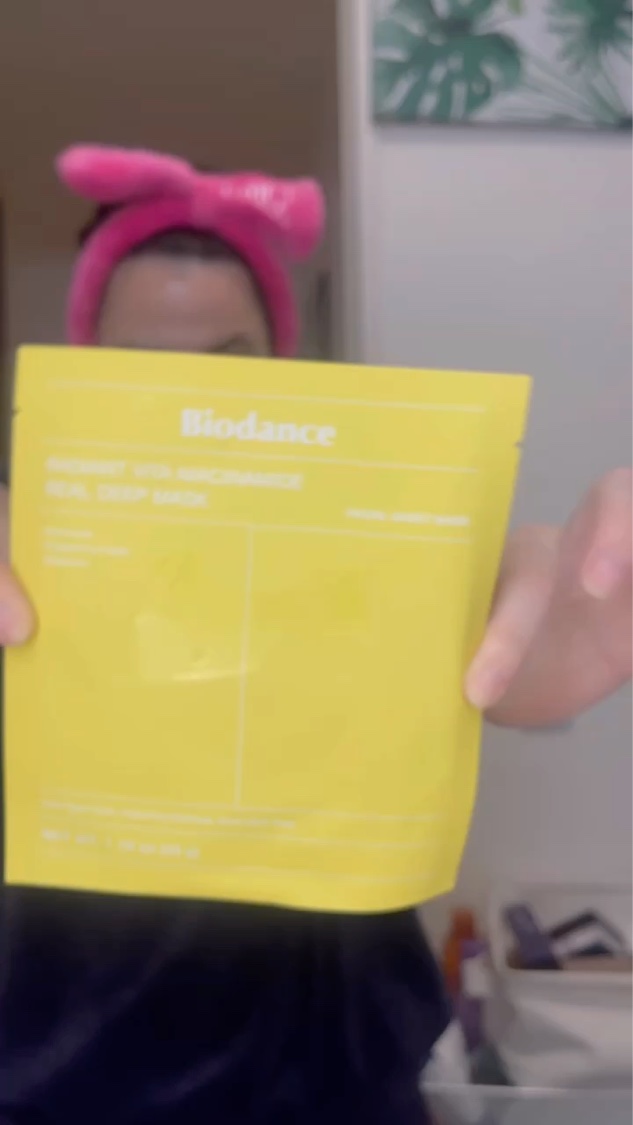 ビタナイアシンアミド リアルディープマスク/Biodance/シートマスク・パックの人気ショート動画