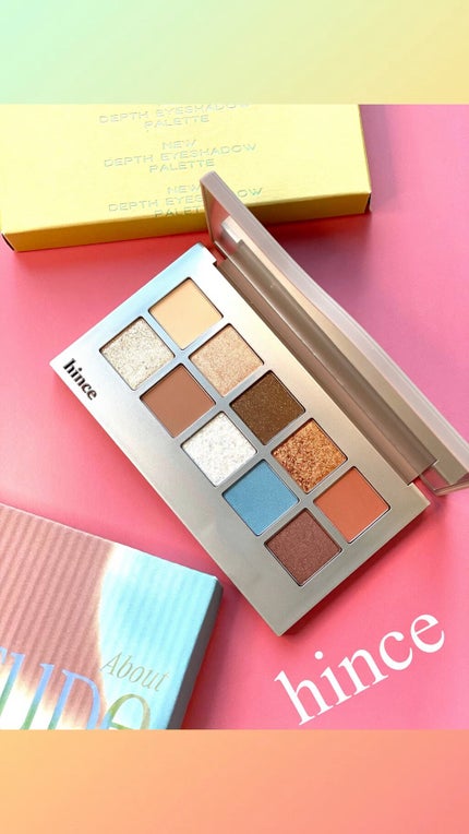 ニューデップスアイシャドウパレット/hince/アイシャドウパレットの人気ショート動画
