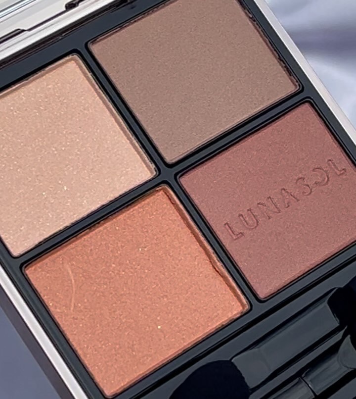 ルナソル アイカラーレーションN 01 Nostalgic Time/LUNASOL/アイシャドウパレットを使ったクチコミ（3枚目）