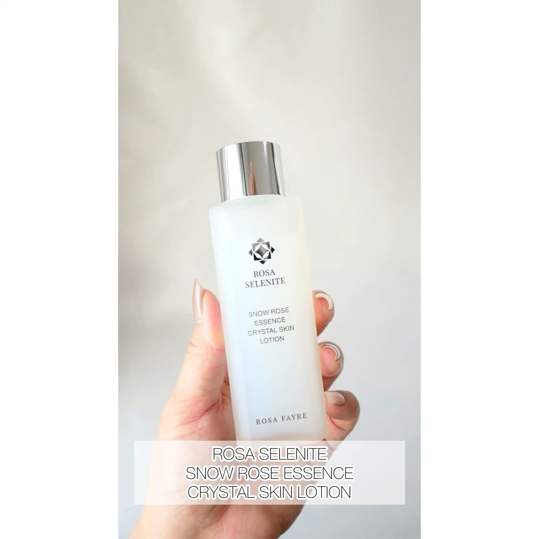 ロサ セレナイト スノーローズ エッセンス クリスタルスキン ローション/ROSA FAYRE/化粧水を使ったクチコミ（1枚目）