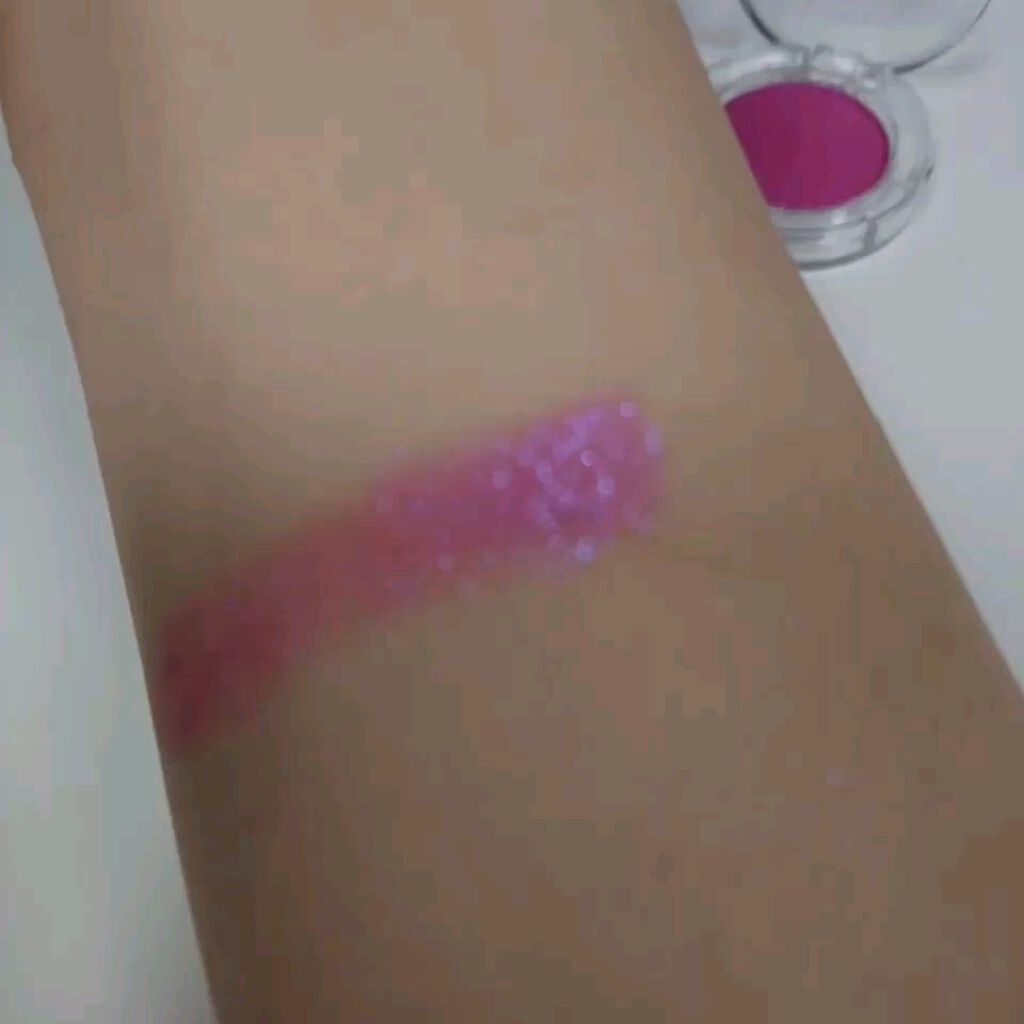 マルチグリッターカラー 04 KASEI（カセイ）/ENBAN TOKYO/単色アイシャドウを使ったクチコミ（1枚目）