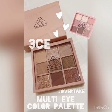 3CE MOOD RECIPE MULTI EYE COLOR PALETTE/3CE/アイシャドウパレットを使ったクチコミ（1枚目）