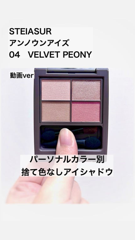 アンノウンアイズ/STEIASUR(ステイアシュール)/アイシャドウパレットの人気ショート動画