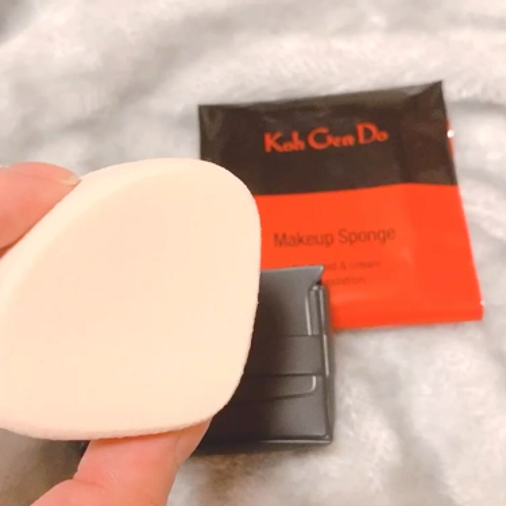 メイクアップスポンジ(リクイッド/クリーム ファンデーション用)/Koh Gen Do/パフ・スポンジを使ったクチコミ（1枚目）