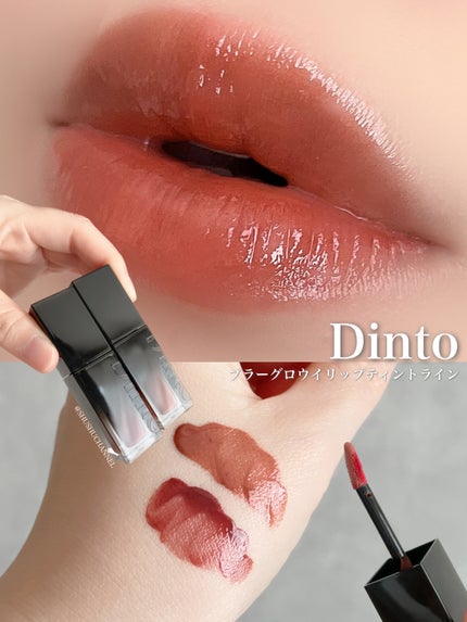 ブラーグロイリップティント/Dinto/リップティントを使ったクチコミ(1枚目)