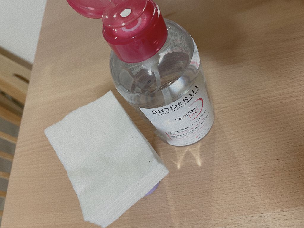 サンシビオ エイチツーオー D/ビオデルマ/クレンジングウォーターを使ったクチコミ（1枚目）