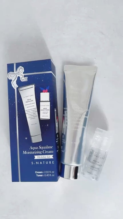 アクアスクワランモイスチャークリーム/S.NATURE/フェイスクリームの人気ショート動画