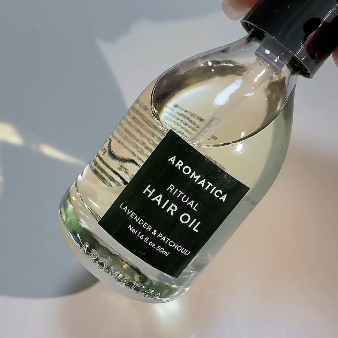 リチュアルヘアオイルラベンダー＆パチョリ/AROMATICA/ヘアオイルを使ったクチコミ（2枚目）