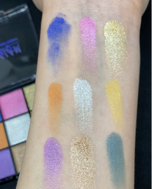 UR GLAM　BLOOMING EYE COLOR PALETTE/U R GLAM/アイシャドウパレットを使ったクチコミ（4枚目）