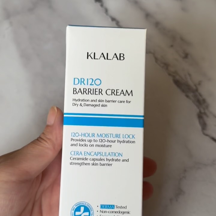 ディーアール120 バリアクリーム/KLALAB/フェイスクリームを使ったクチコミ（2枚目）
