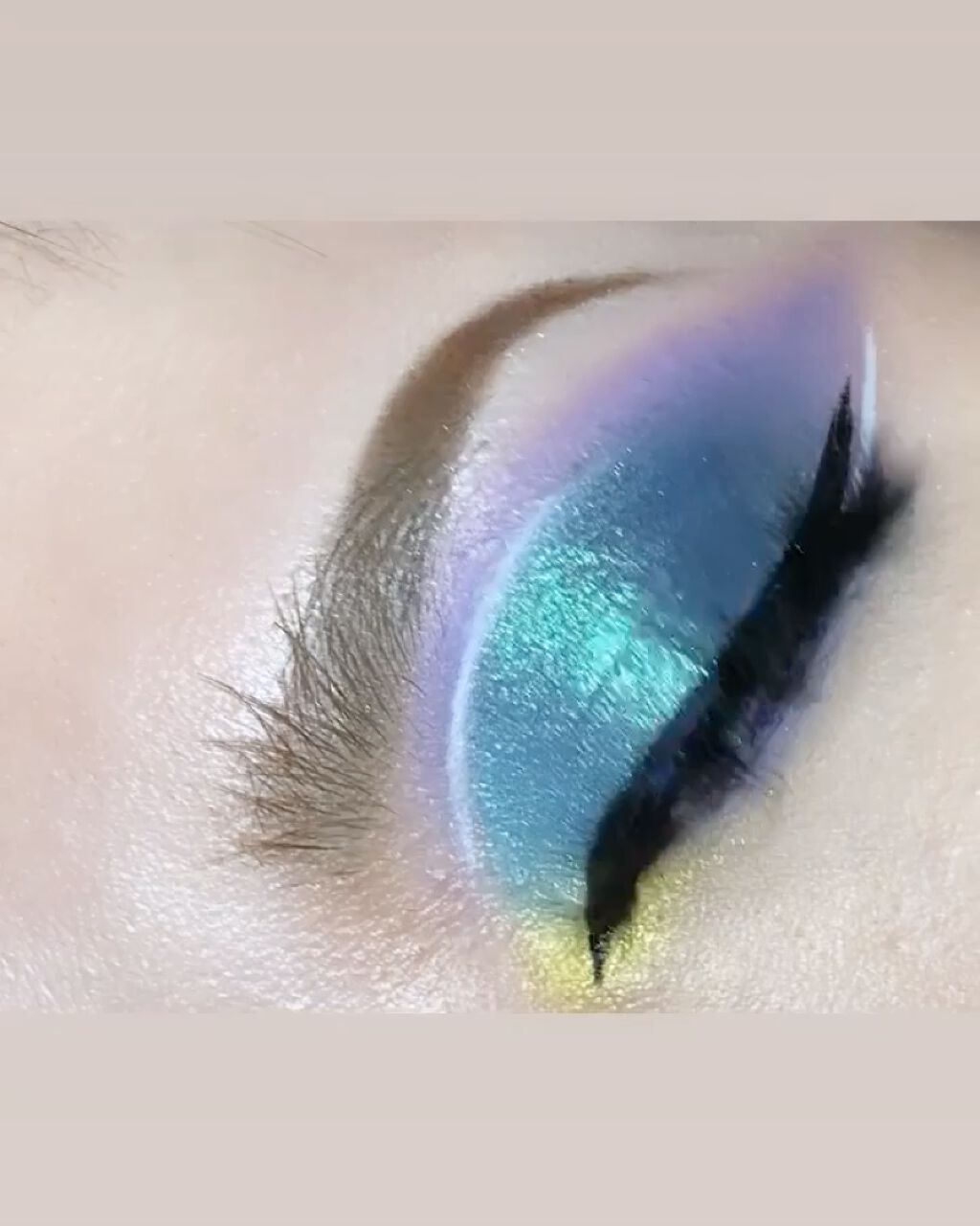 ホワイト リキッド ライナー/NYX Professional Makeup/リキッドアイライナーを使ったクチコミ（2枚目）