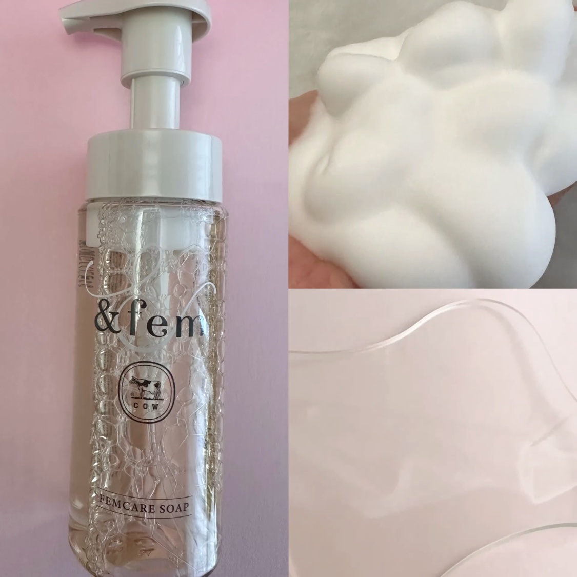 アンドフェム フェムケア泡ソープ/＆fem/デリケートゾーンケアを使ったクチコミ（2枚目）