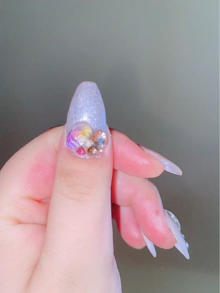 ジェルネイル(ライト対応)/セリア/ジェルネイルを使ったクチコミ(2枚目)