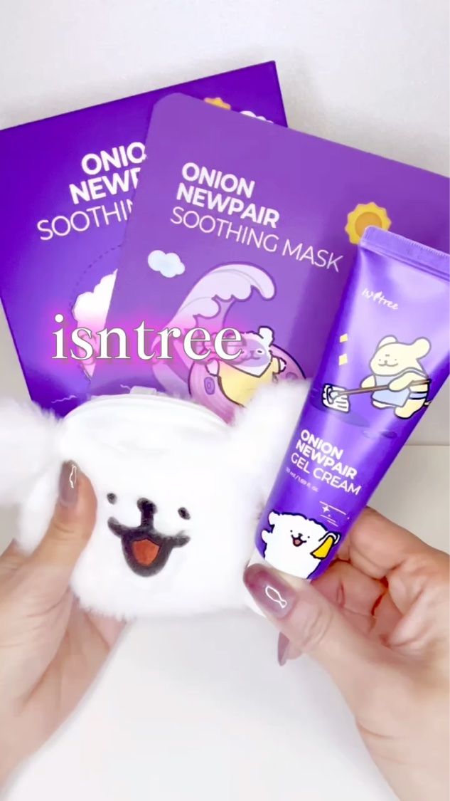 オニオン ニューペア ゲルクリーム/Isntree/フェイスクリームを使ったクチコミ（1枚目）