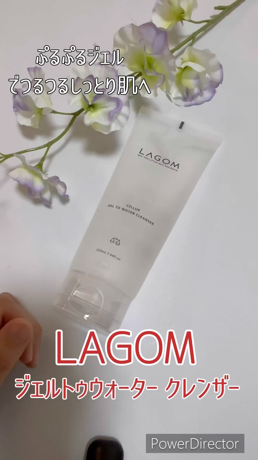ラゴム ジェルトゥウォーター クレンザー(朝用洗顔)/LAGOM /その他洗顔料を使ったクチコミ（1枚目）