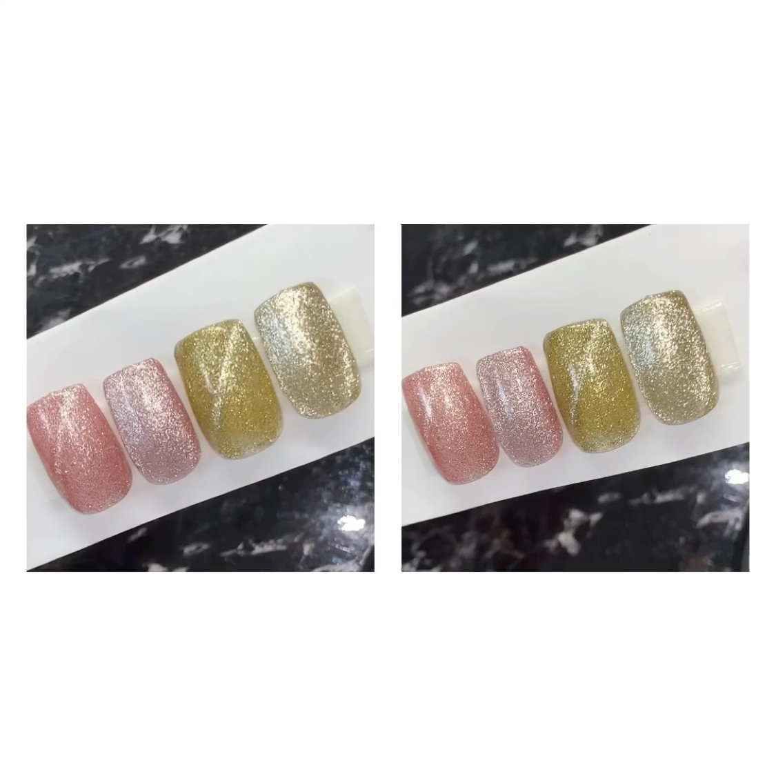 GELiSM (ジェリズム) M20 million lights/D-UP/ジェルネイルを使ったクチコミ（2枚目）