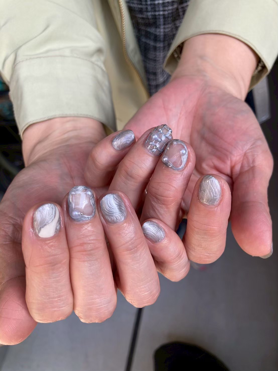 Nonwipe whip gel/emena/ジェルネイルの動画クチコミ1つ目