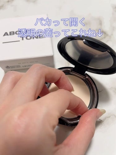 ABOUT TONE ブラーパウダーパクトのクチコミ「.

【 ABOUT__TONE.  ブラーパウダーパクト(01 FAIR) 】のご紹介🙋‍♀.....」（3枚目）