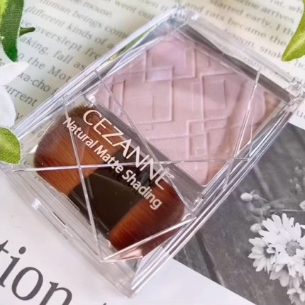 ナチュラルマットシェーディング/CEZANNE/シェーディングを使ったクチコミ(2枚目)