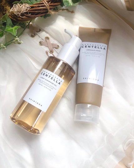 センテラ ライトクレンジングオイル/SKIN1004/オイルクレンジングの人気ショート動画