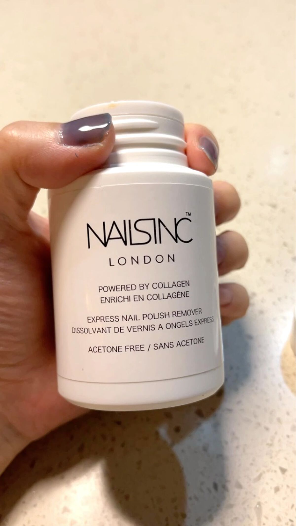 リムーバー ポット ウィズ Ｃ/nails inc./除光液を使ったクチコミ（1枚目）