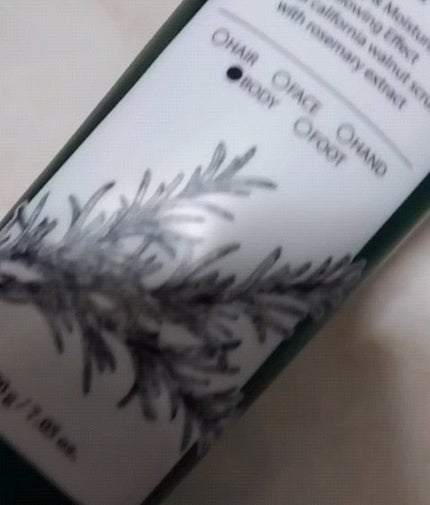 オリジナルボディスクラブ ローズマリーハーブ/plu/ボディスクラブの人気ショート動画