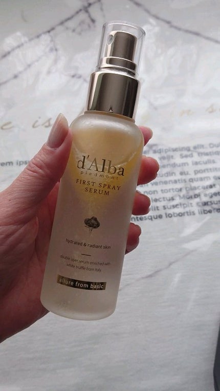 ダルバ ホワイトトリュフファーストスプレーセラム/ダルバ/ミスト状化粧水の人気ショート動画