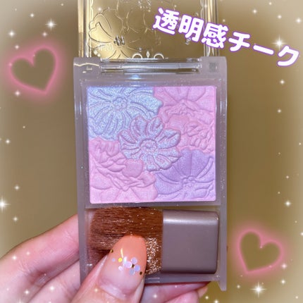 グロウフルールチークス(ブレンドタイプ)/キャンメイク/パウダーチークの人気ショート動画