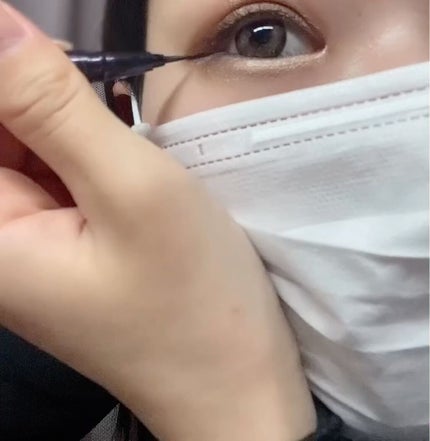 スムースリキッドアイライナー スーパーキープ/ヒロインメイク/リキッドアイライナーを使ったクチコミ(4枚目)